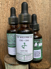 Load image into Gallery viewer, Organically Farmed in Western Maine Full Spectrum 2400 MG CBD + CBG oil- with full panel test results for every small batch made