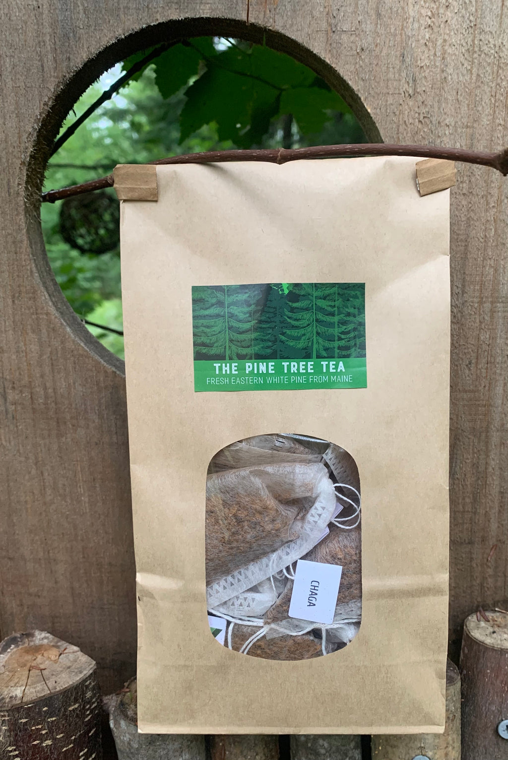 Wildcrafted Maine Chaga tea bags