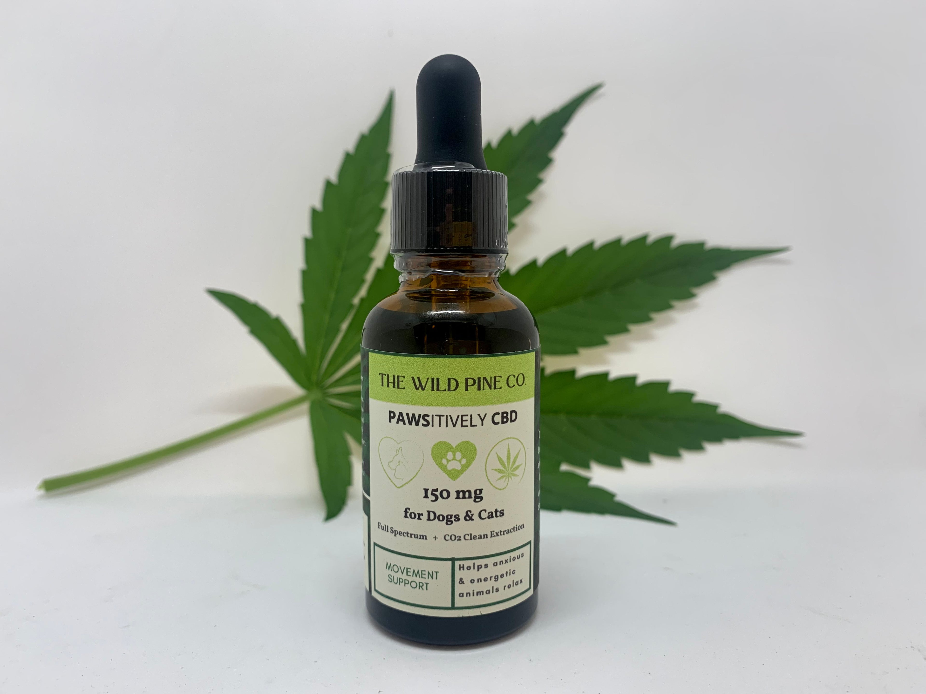 PAWSitively CBD for pets - full spectrum relaxation & movement support formula