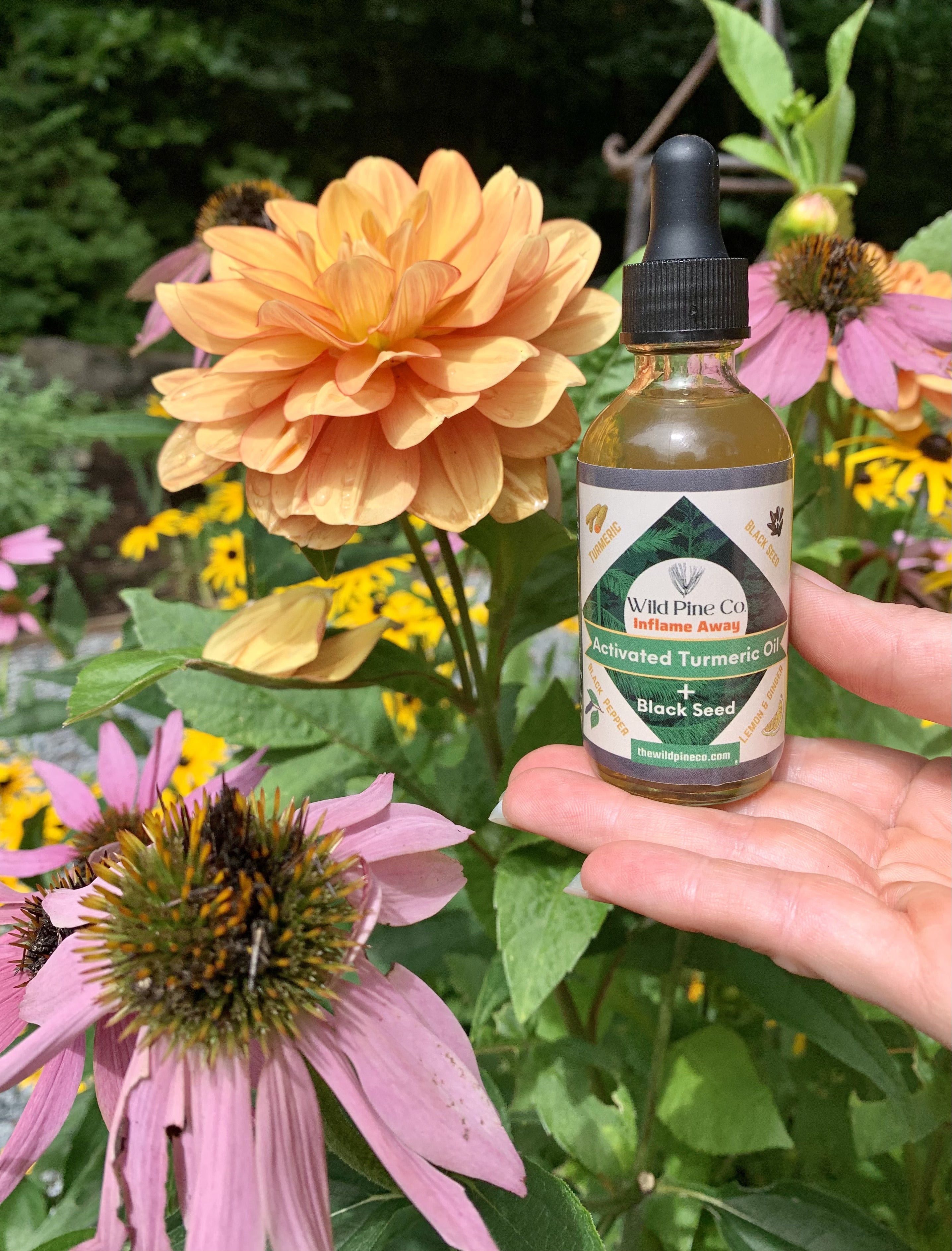 Inflame Away Activated Turmeric Oil with Black Seed