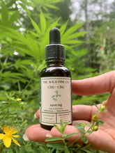 Load image into Gallery viewer, Organically Farmed in Western Maine - Full Spectrum 1200 MG CBD + CBG oil- with full panel test results for every batch made
