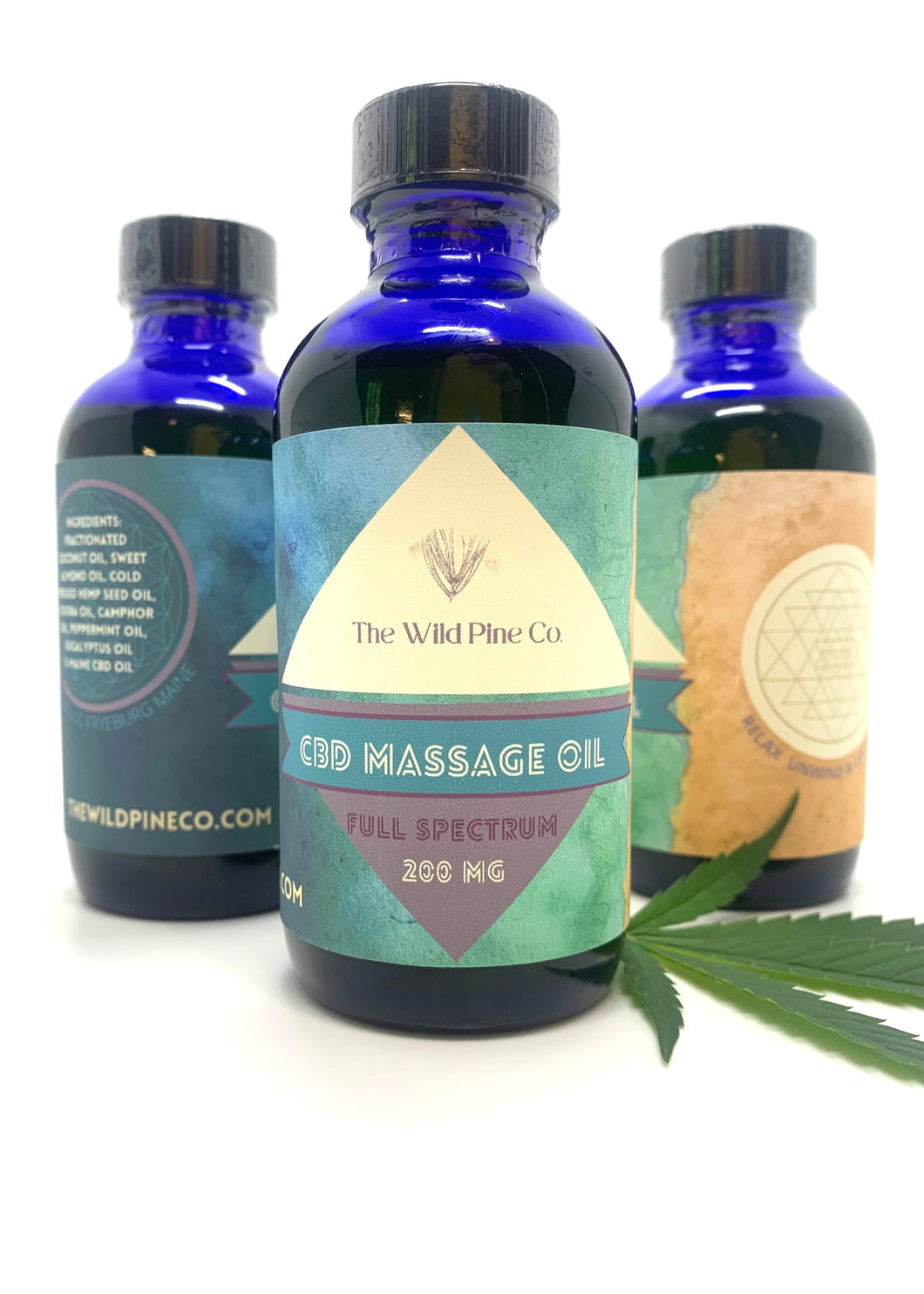 Let It Go! Relax & Unwind-  CBD + Herbal Therapeutic Massage Oil