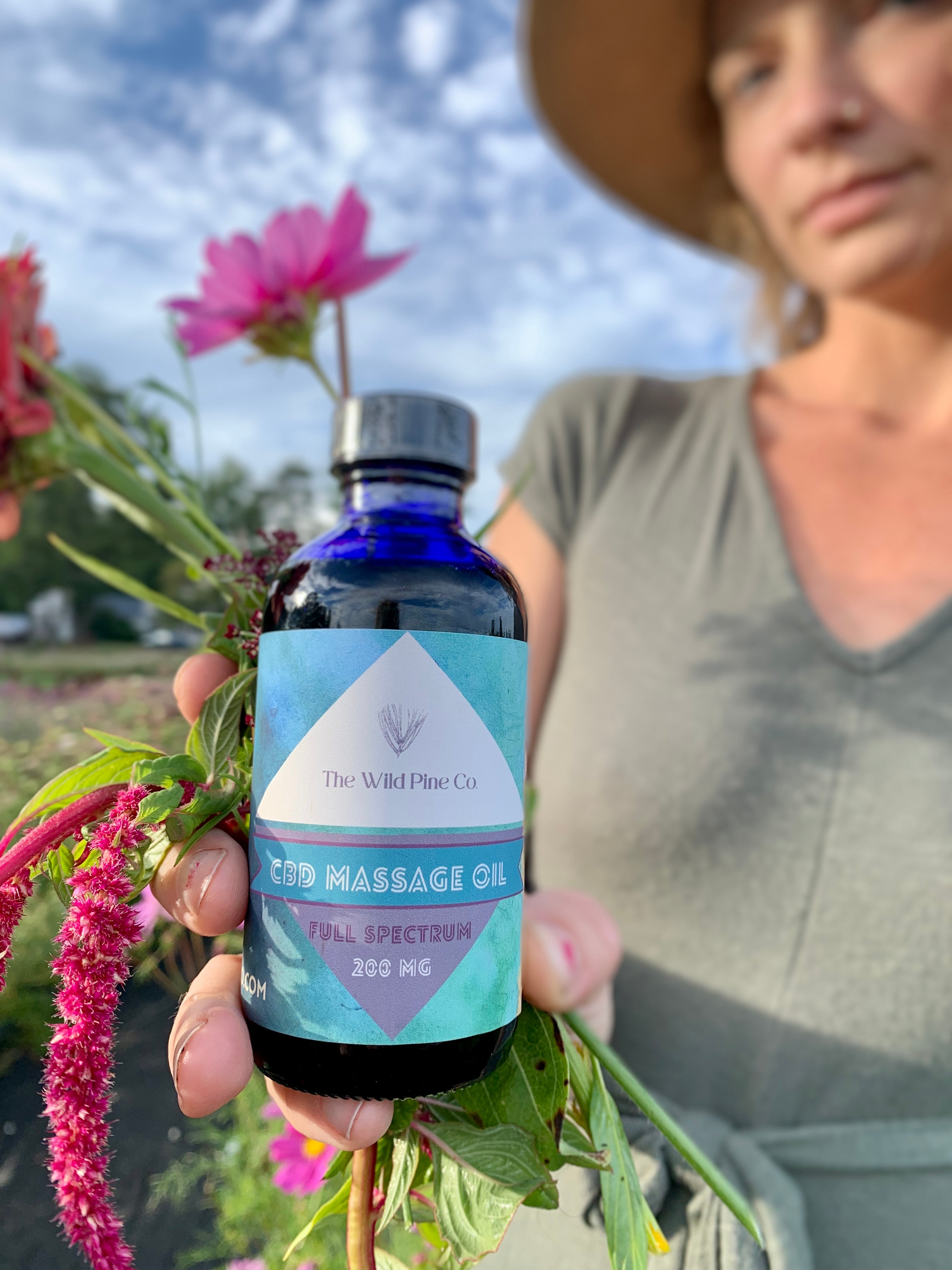 Let It Go! Relax & Unwind-  CBD + Herbal Therapeutic Massage Oil