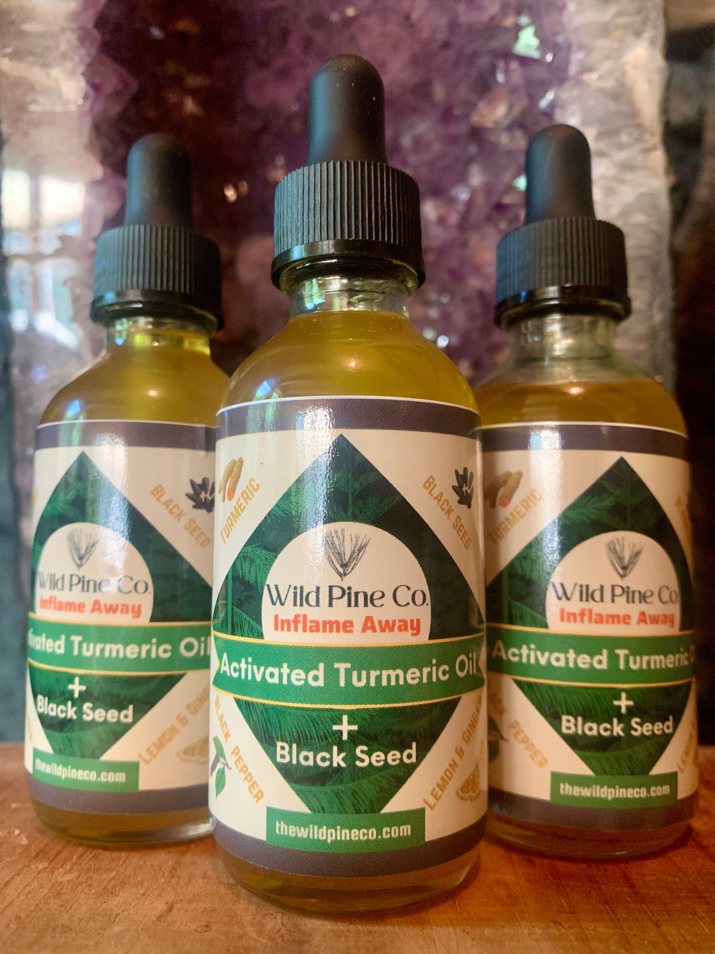 Inflame Away Activated Turmeric Oil with Black Seed